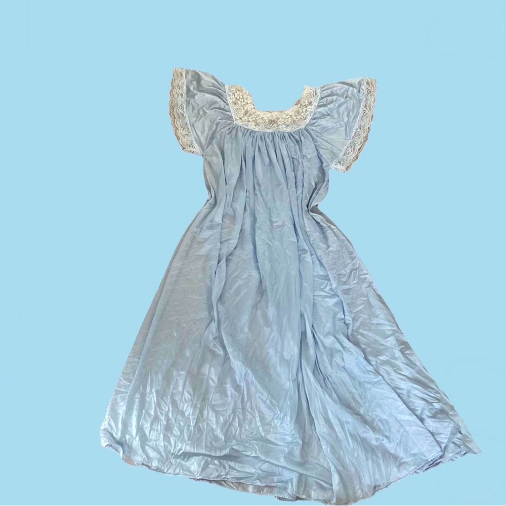 Dreamy satin nightgown